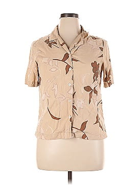 Bobby Chan Short Sleeve Silk Top (view 1)