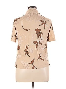 Bobby Chan Short Sleeve Silk Top (view 2)