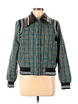 No. 21 Plaid Bomber Jacket (view 1)