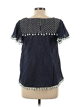 Sail to Sable Short Sleeve Blouse (view 2)