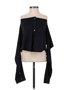 T by Alexander Wang Long Sleeve Blouse (view 1)