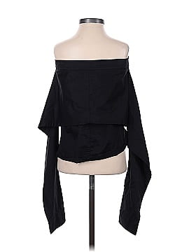 T by Alexander Wang Long Sleeve Blouse (view 2)