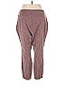 A New Day Houndstooth Checkered-gingham Chevron-herringbone Tweed Metallic Silver Casual Pants Size 17 - photo 2