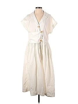 CO White Button Dress (view 1)