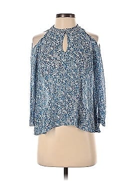 Derek Lam 10 Crosby Ditsy Cold Shoulder Top (view 1)