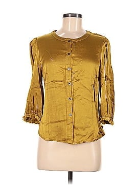 Raquel Allegra 3/4 Sleeve Button-Down Shirt (view 1)