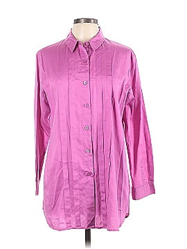 Chico's 3/4 Sleeve Button-Down Shirt (view 1)