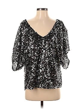 White House Black Market Short Sleeve Blouse (view 1)