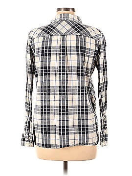 J.Crew Factory Store 3/4 Sleeve Button-Down Shirt (view 2)