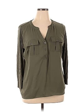 INC International Concepts Long Sleeve Blouse (view 1)