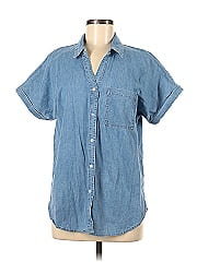 Market And Spruce Short Sleeve Button Down Shirt