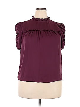 Who What Wear Short Sleeve Blouse (view 1)