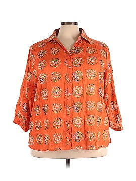 Serengeti 3/4 Sleeve Button-Down Shirt (view 1)