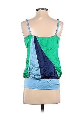 Bebe Sleeveless Silk Top (view 2)