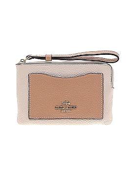 Coach Factory Leather Wristlet (view 1)