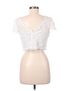 Adrianna Papell Short Sleeve Blouse (view 2)