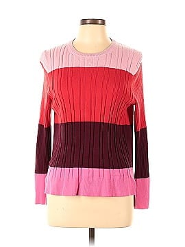 Tome Pink Colorblock Sweater (view 1)