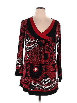 Bisou Bisou Long Sleeve Blouse (view 1)