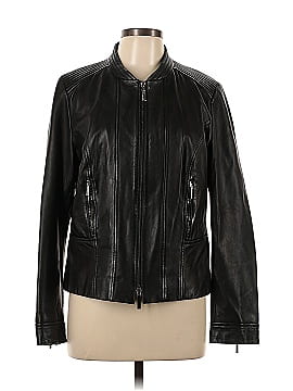 BOSS by HUGO BOSS Leather Jacket (view 1)