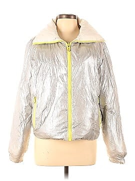 DUALIST Reversible Metallic Puffer Jacket (view 1)