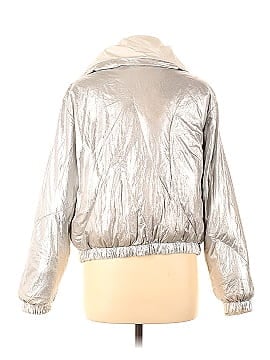 DUALIST Reversible Metallic Puffer Jacket (view 2)