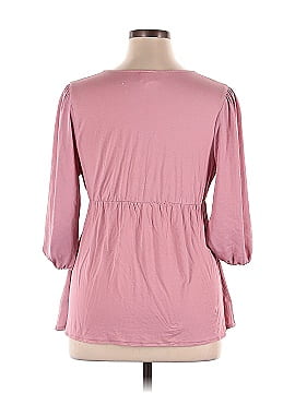 Isabel Maternity 3/4 Sleeve Blouse (view 2)