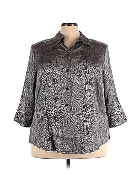 Allison Daley 3/4 Sleeve Button-Down Shirt (view 1)