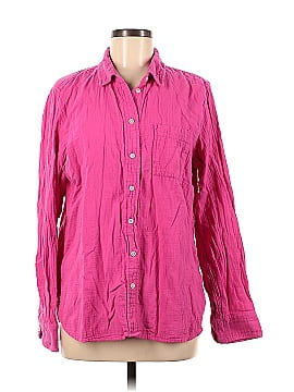 J.Crew Factory Store Long Sleeve Button-Down Shirt (view 1)