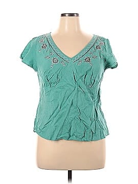 Lane Bryant Short Sleeve Blouse (view 1)