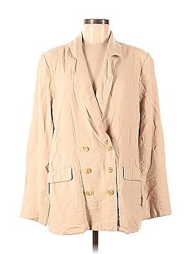 Love, Whit by Whitney Port Beige Double Breasted Blazer (view 1)