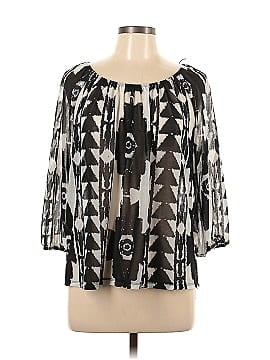 INC International Concepts 3/4 Sleeve Blouse (view 1)