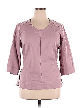 Melissa McCarthy Seven7 3/4 Sleeve Top (view 1)