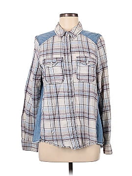 Free People Long Sleeve Button-Down Shirt (view 1)