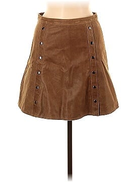 Haute Hippie Faux Leather Skirt (view 1)