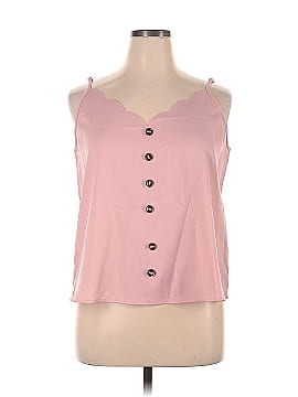 Shein Curve Sleeveless Blouse (view 1)