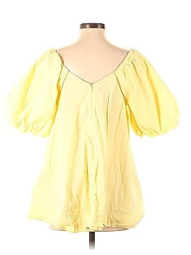 CO Yellow Puff Sleeve Top (view 2)