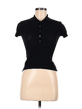 Prada Knit Polo Short Sleeve Blouse (view 1)