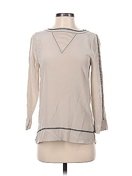 Marie Oliver Long Sleeve Silk Top (view 1)
