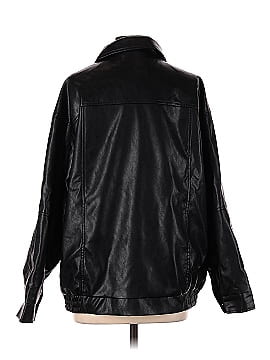 Automet Faux Leather Jacket (view 2)