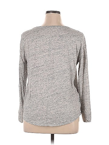 Ann Taylor LOFT 3/4 Sleeve T-Shirt (view 2)