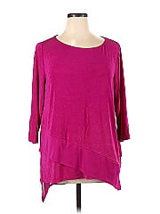 Travelers By Chico's 3/4 Sleeve T Shirt