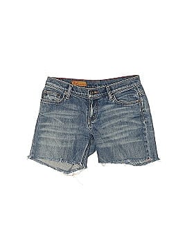 Bartack Denim Shorts (view 1)