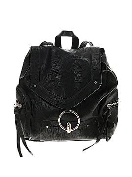 Zara Basic Leather Backpack (view 1)