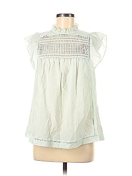 7 For All Mankind Short Sleeve Blouse (view 1)