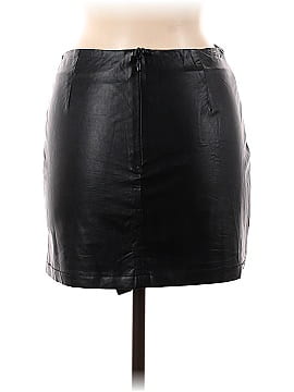 Nasty Gal Inc. Faux Leather Skirt (view 2)