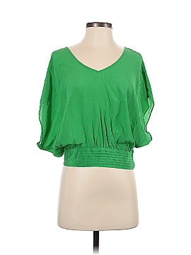 Bebe Sleeveless Silk Top (view 1)