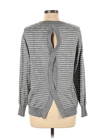 Lace & Mesh Pullover Sweater (view 2)