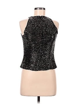 Black Tie Oleg Cassini Sleeveless Blouse (view 1)