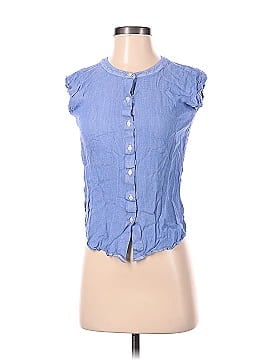 Ann Taylor LOFT Sleeveless Button-Down Shirt (view 1)