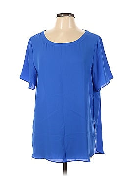 Banana Republic Factory Store Short Sleeve Blouse (view 1)